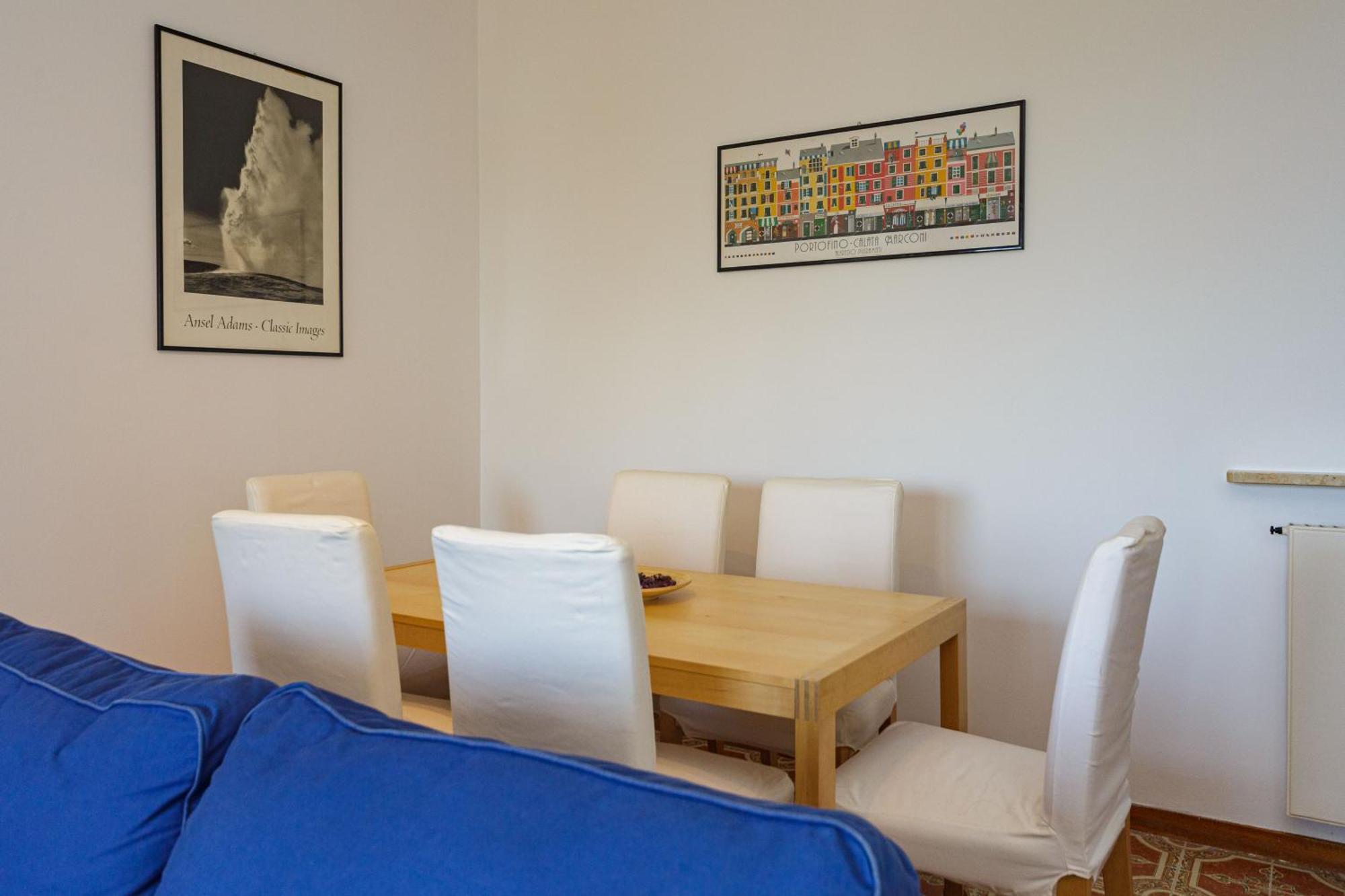 Apartmán Casa Anna Sea View, Pool, Parking & Wifi Rapallo Exteriér fotografie
